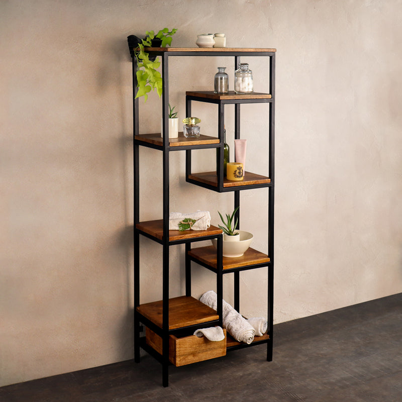 Jonas Iron and Wood Bathroom Units