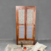 Felice Solid Wood Wardrobe - Fabuliv