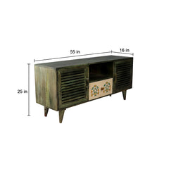 Cynthia Hand Painted TV Unit - Fabuliv
