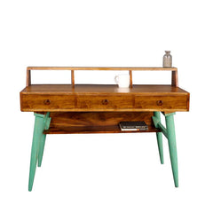 Study Table in Vintage Green