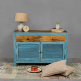 Oliver Rustin Blue Cabinet - Fabuliv