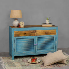 Oliver Rustin Blue Cabinet - Fabuliv