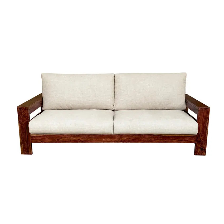 Trissino Solid Wood Two Seater Sofa