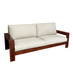Solid Wood two Seater Sofa