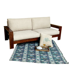 Trissino Solid Wood two Seater Sofa