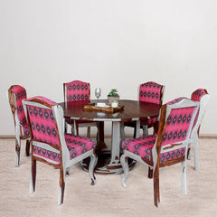 Lawson Solid Wood Six Seater Dining Set