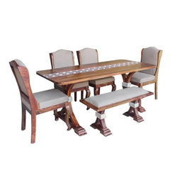 Taarkashi Solid Wood Dining Set