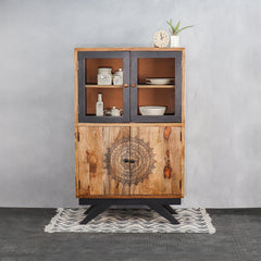 Koby Solid Wood Hutch - Fabuliv
