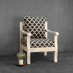 Moroccan coal Single seater Sofa