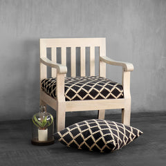 Moroccan coal Single seater Sofa