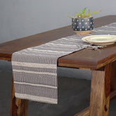 Reversible handwoven runner table mats