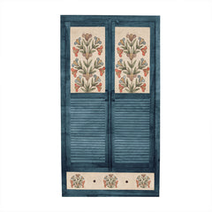 Dorris 2 Door Wardrobe with Wheel Castor - Fabuliv