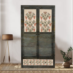 Cynthia 2 Door Wardrobe with Wheel Castor - Fabuliv