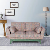 Victoria Solid Wood Two Seater Sofa