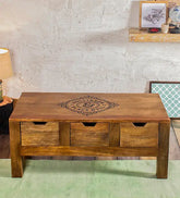 Buy Susan Natural Rectangular Coffee Table online