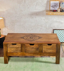 Buy Susan Natural Rectangular Coffee Table online