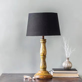 Charlotte Wood Table Lamp - Fabuliv