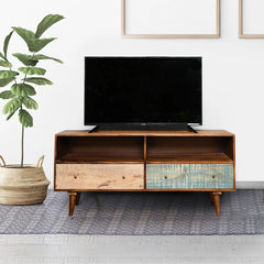 Celestin Solid Wood TV Unit