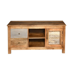 Solid Wood TV Unit