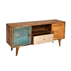 Solid Wood TV Unit