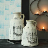 Kenyon Vintage Style Jugs White Distress