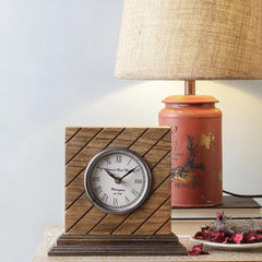 Camillo 8 Square Table Clock