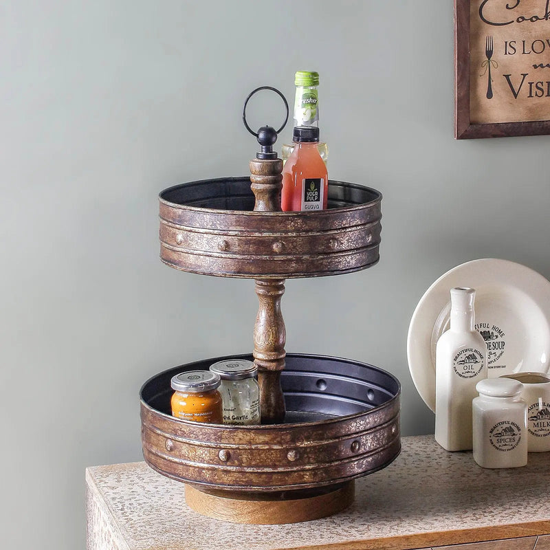 Laisey 2 Tier Kitchen Organiser