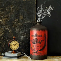 Buy Afton Floor Vase Red