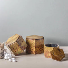 Tequila Sunrise Brown Boxes 3 Sizes