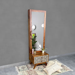 Felice Solid Wood Dressing Table - Fabuliv
