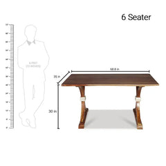 Six Seater Dining Table