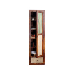 1 Door Wardrobe with Wheel Castor