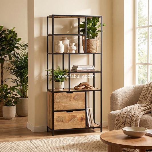 6 Rules for Styling a Floor Shelf or Display Unit Like a Designer