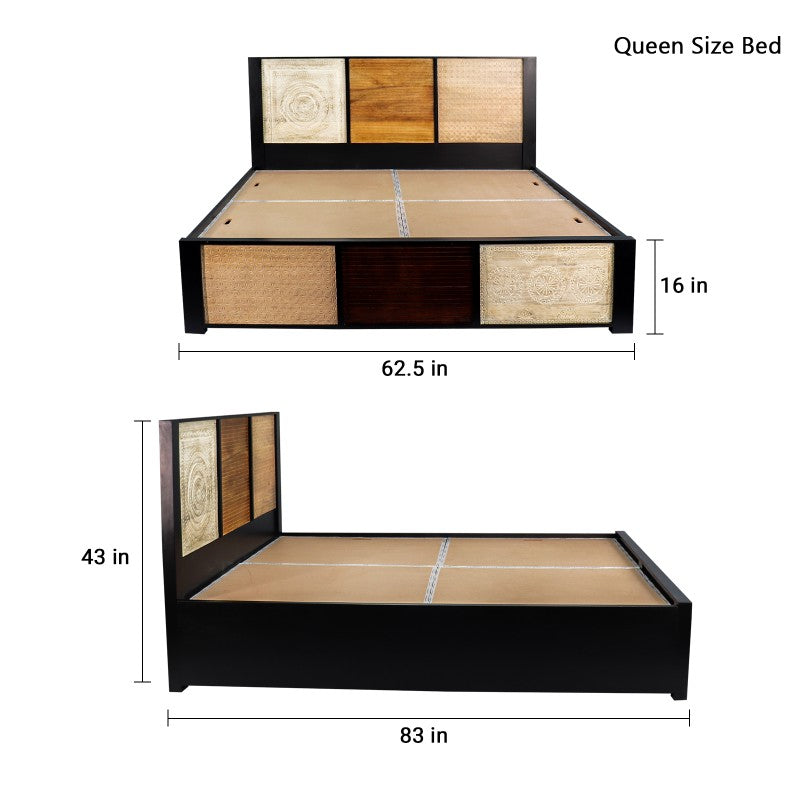 Black Beauty Double Bed