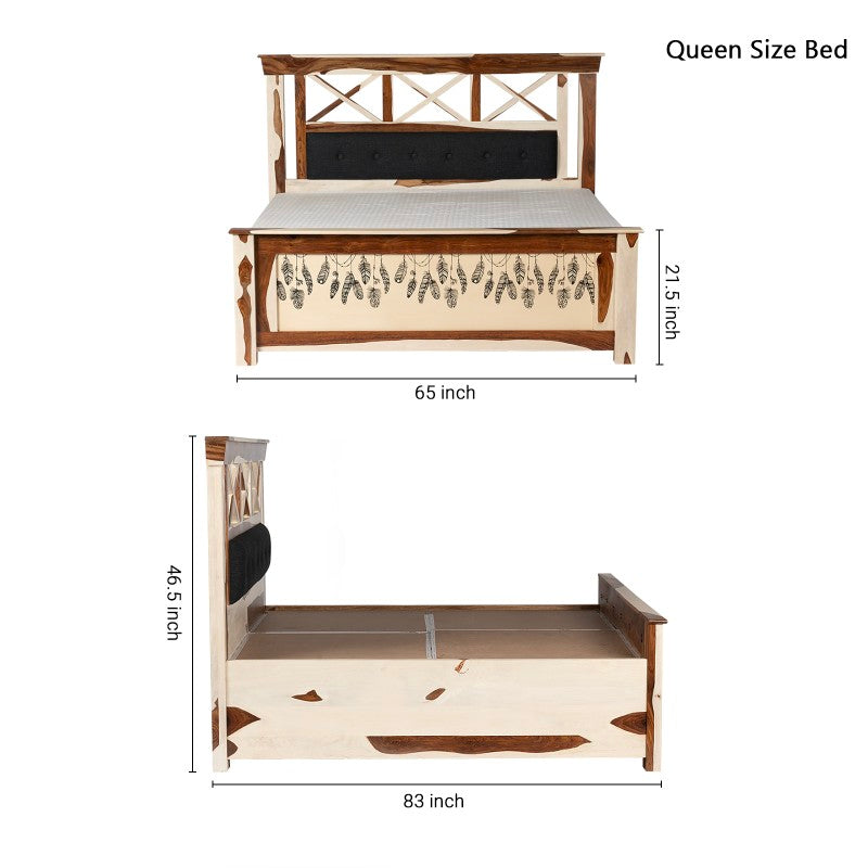 Frida Solid wood Bed