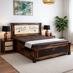 Venetian Solid Wood Bed