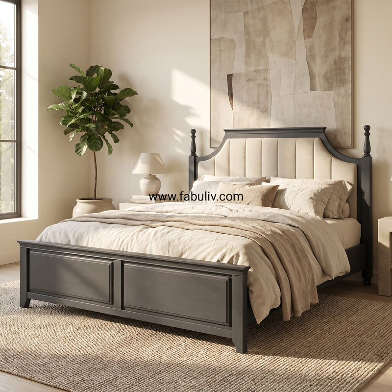 Nestwell Solid Mango Wood Bed