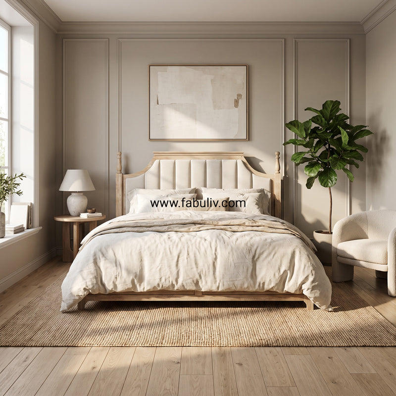 Nestwell Solid Mango Wood Bed