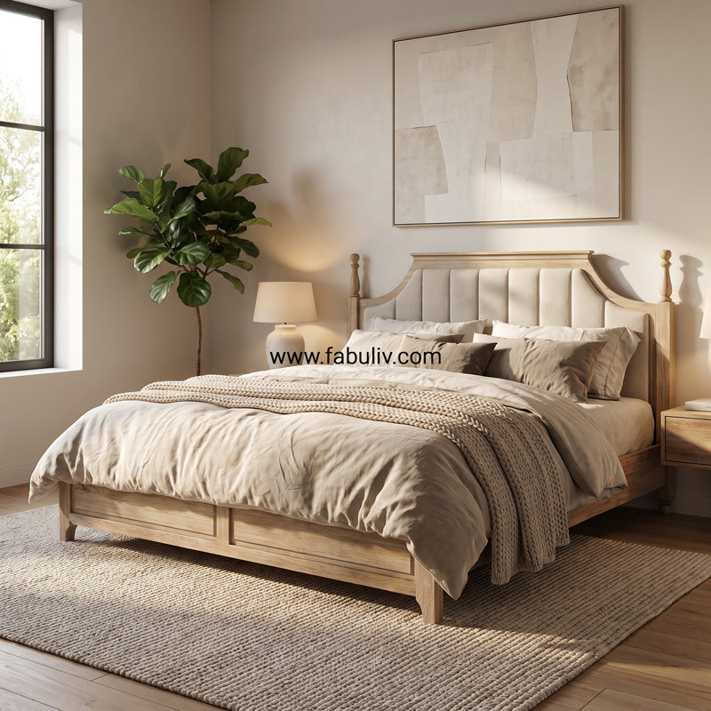 Nestwell Solid Mango Wood Bed