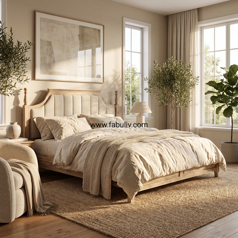 Nestwell Solid Mango Wood Bed