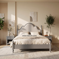 Solace Solid Wood Bed