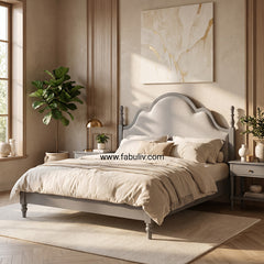 Solace Solid Wood Bed