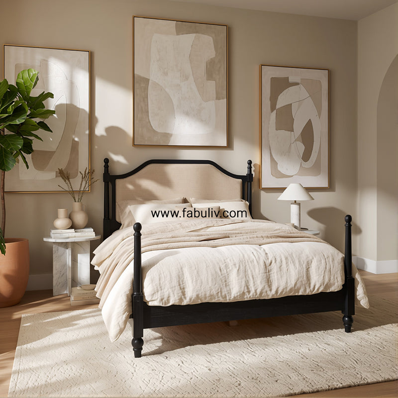 Reposo Solid Wood Bed