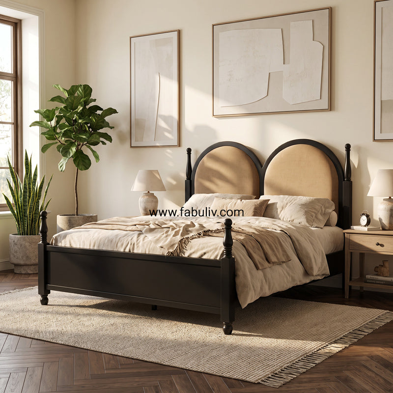 Luna Wooden Bed