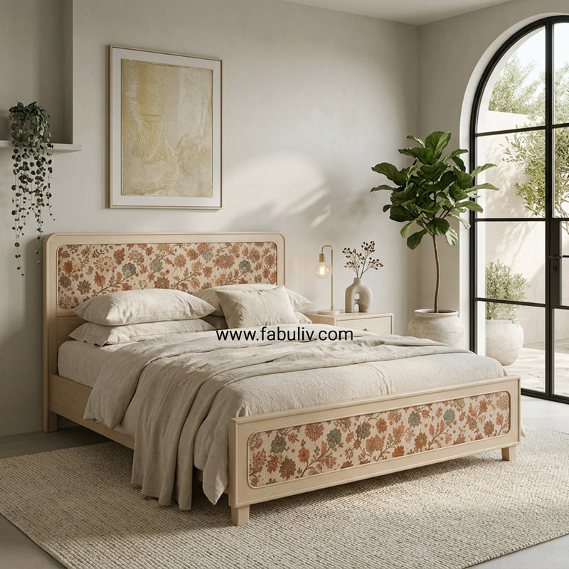 Meridian Solid Wood Bed