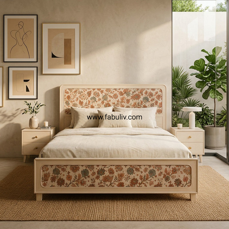 Meridian Solid Wood Bed