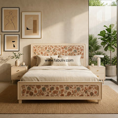 Meridian Solid Wood Bed