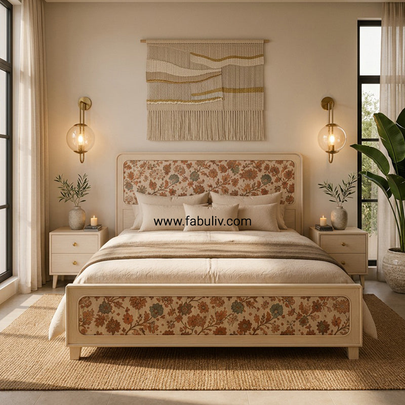 Meridian Solid Wood Bed