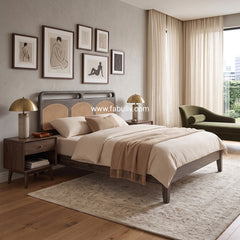 Atelier Solid Mango Wood Bed