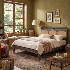 Atelier Solid Mango Wood Bed